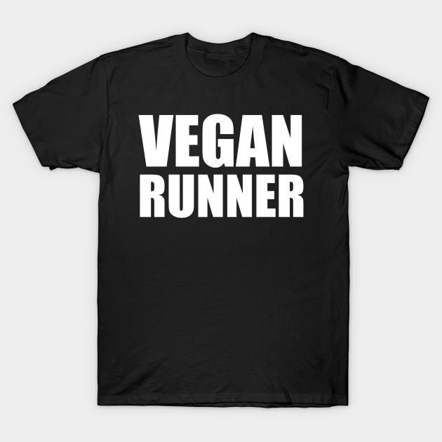 Vegan Runner T-Shirt by fromherotozero